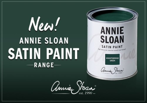 nu ook Annie Sloan Satin Paint te koop